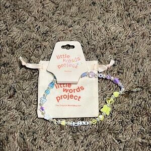 Little words project smile keychain